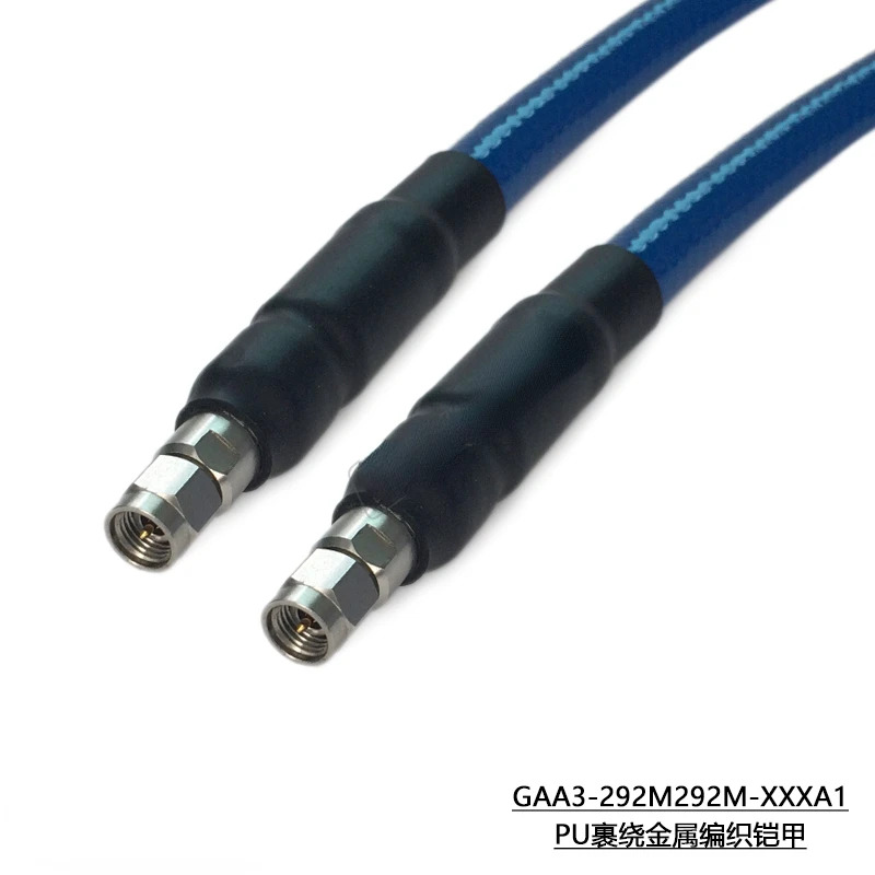 2.92mm 수-2.92mm 수 저손실 케이블 205A 26.5G 아머드 GAA3