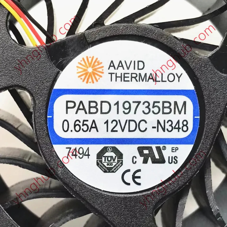 PABD19735BM 72 72S 72VR 1781 1782 DC 12V 0.65A 3 선 냉각팬
