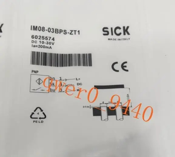 SICK 유도 센서 스위치 6025574 IM08-03BPS-ZT1