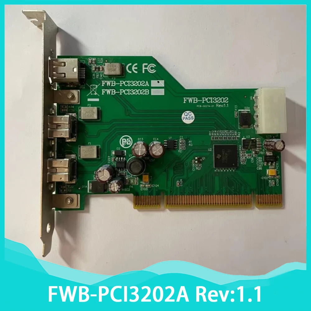 IOI FWB-PCI3202A Rev1.1 산업카메라 수집 카드PCI3202A