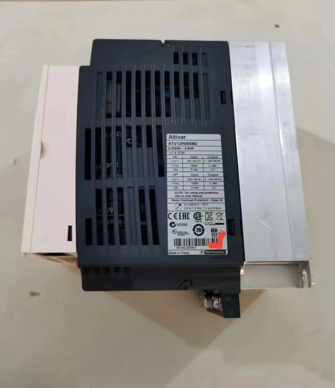 ATV12H055M2 사인버터 0.55kw/220v 리퍼 기능 OK