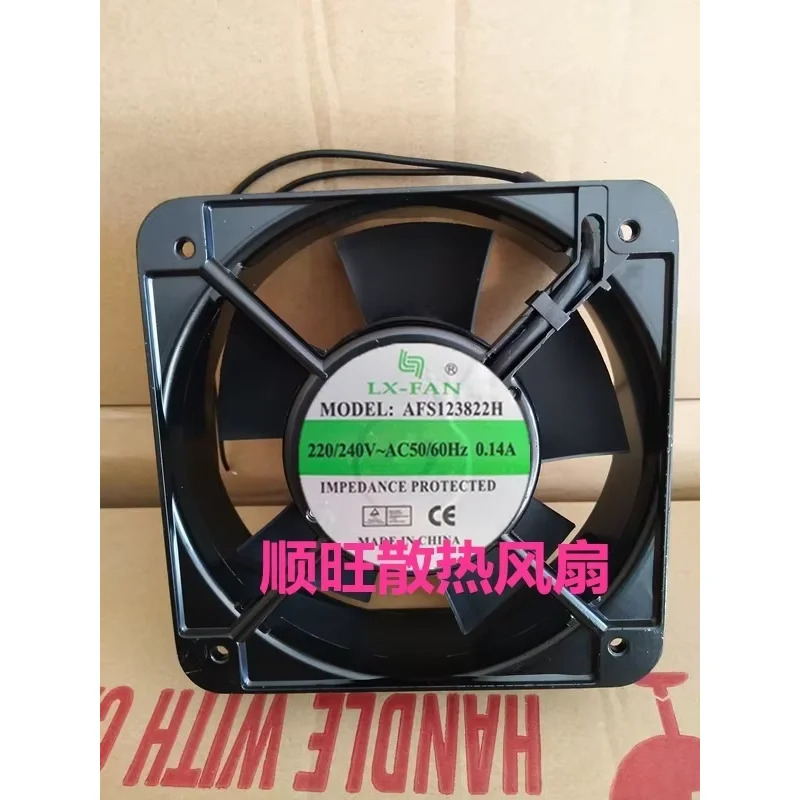 LX-FAN 2 와이어 서버 냉각팬 AFS123822H AC 220V 0.14A mm