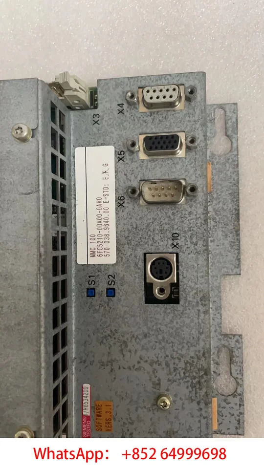 6FC5210-0DA00-0AA0 SINUMERIK FM NC/810D/DE/840D/DE MMC 100상태 기능 정상