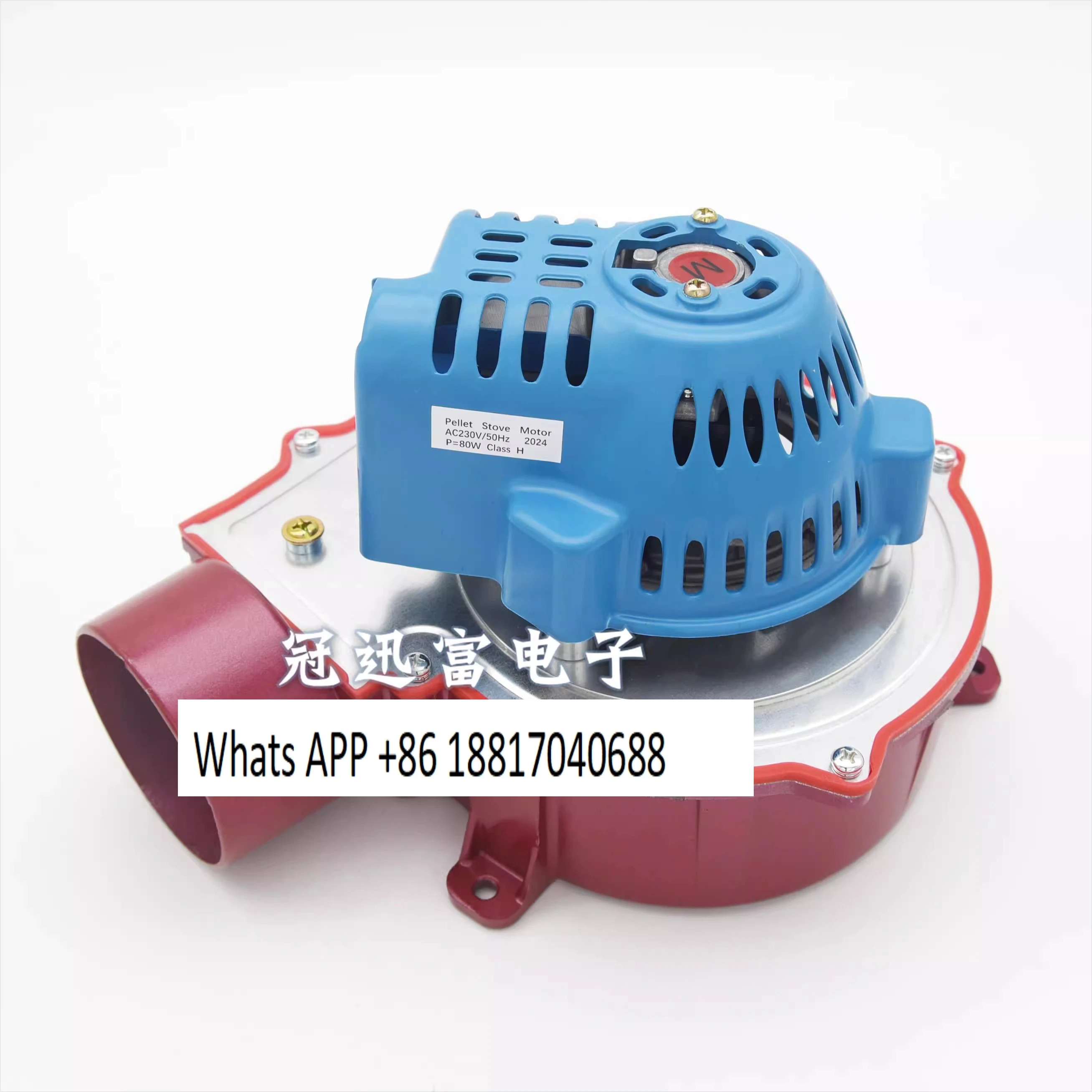 ZJMIKEMOTOR 목재 연소 펠릿로 실제가열로 80W 고온 연기 배기 팬