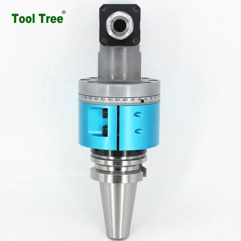 CNC 앵글 헤드 수평 밀링 90 도 공작 기계 BT30 BT40 BT50 ER16 ER25 ER32