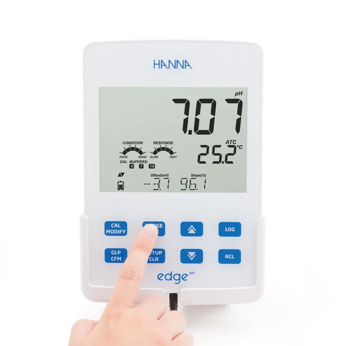 HANNA HI2002-02 pH 측정기 ORP 전도도 시험기 원본