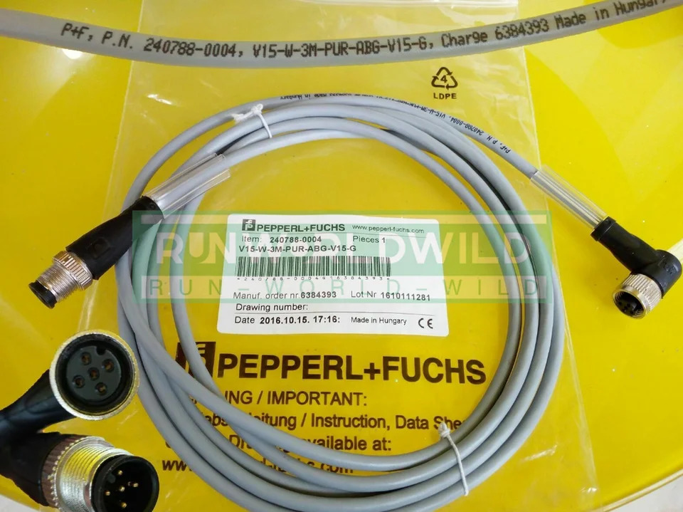 Pepperl Fuchs P F 센서 V15-W--PUR-ABG-V15-G신