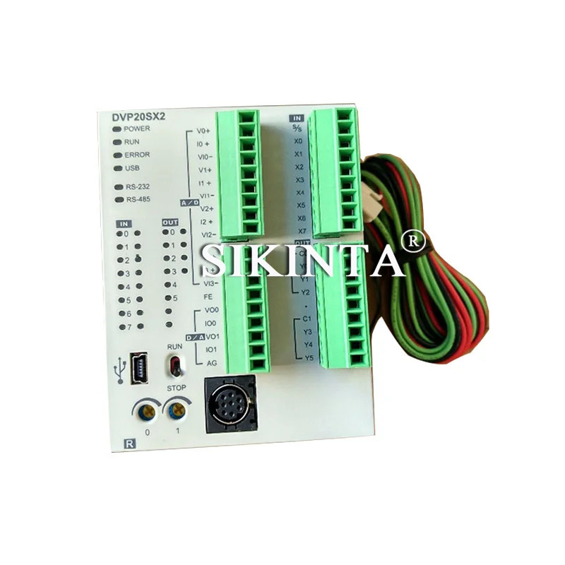 DVP-SX2 시리즈 PLC 모듈 DVP20SX211R DVP20SX211T DVP20SX211S 프로그래밍 컨트롤러 CPU