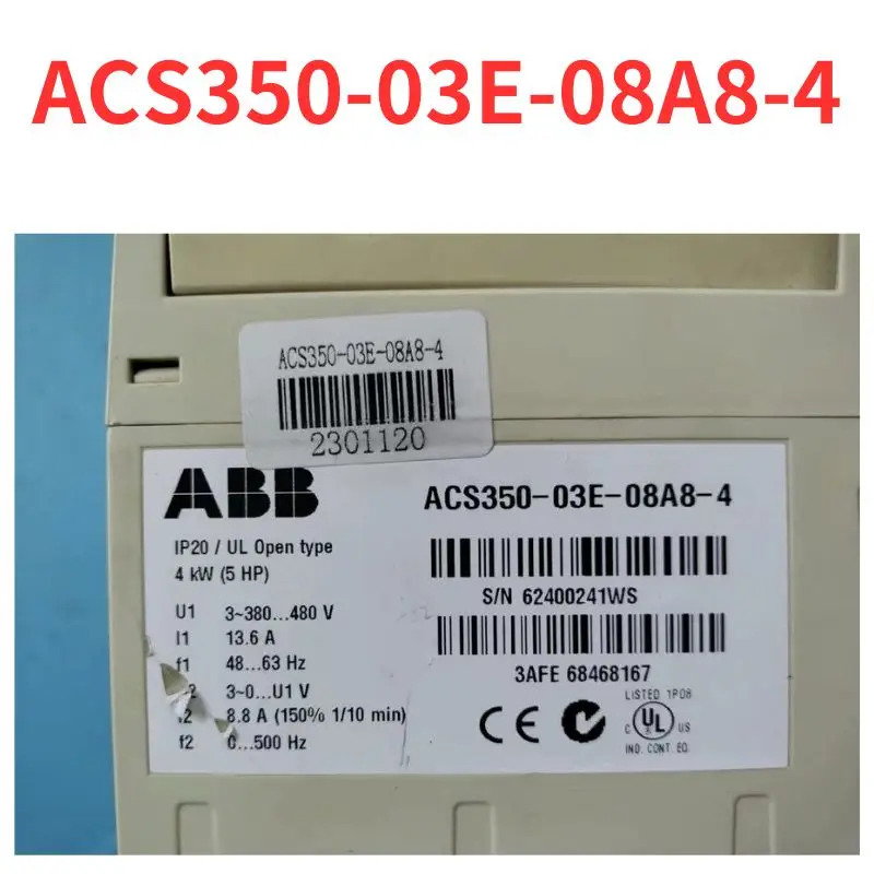 ACS350-03E-08A8-4 주파수 변환기 리퍼 완료 신