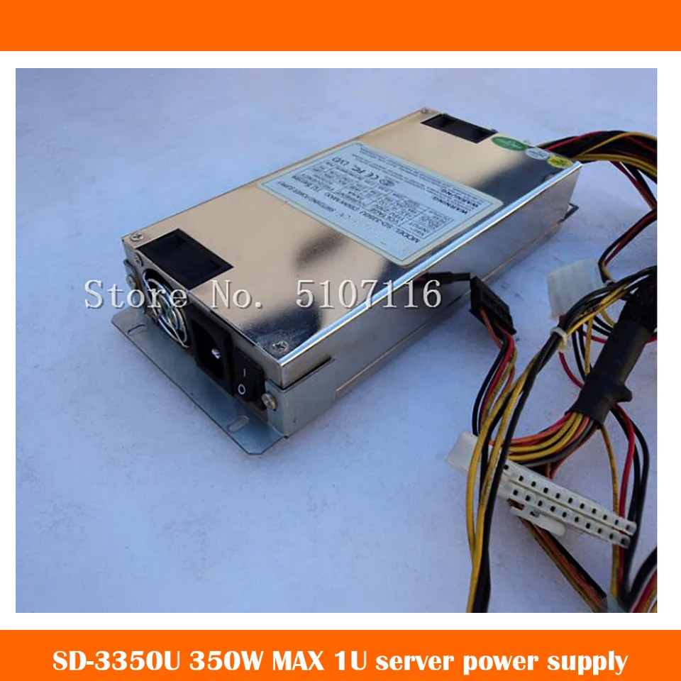 SD-3350U 오리지널 서버 전원공급장치 350W MAX 1U 시리즈 전 완전 리퍼