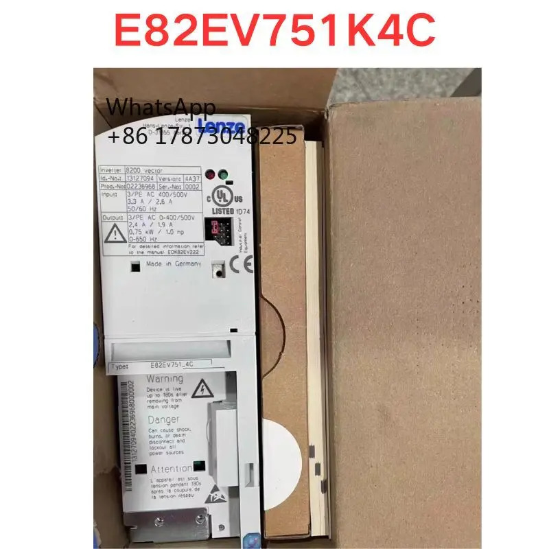 원본 8200 주파수 변환기 E82EV751K4C E82EV751-4C