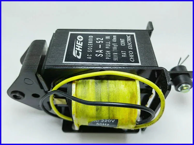 SA-52 AC 견전자석 220/380V 푸시-풀 흡입 10KG 스트로크 40mm