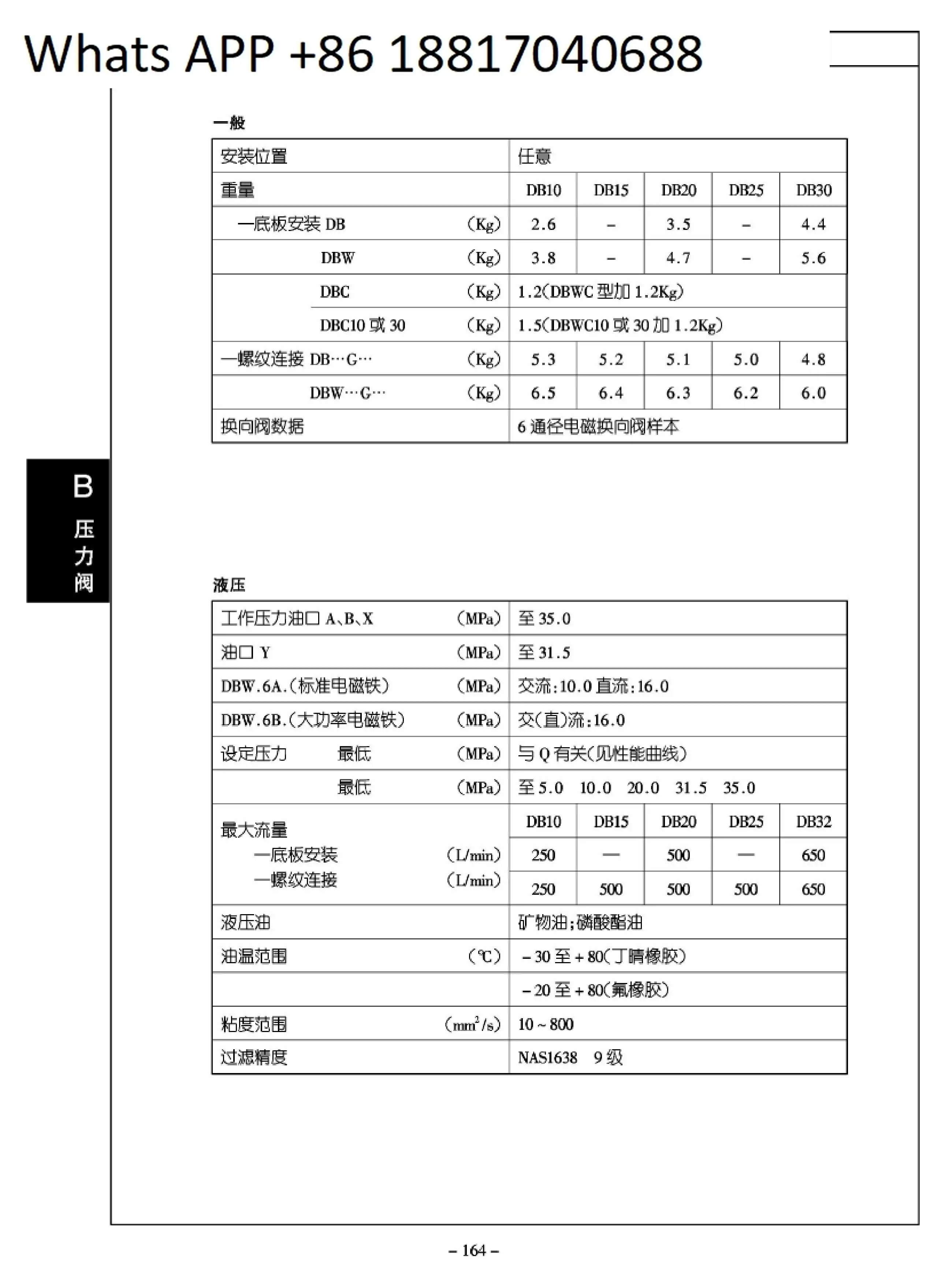 Huade 솔레노이드 릴리프 밸브 DBW10B-1-50B/3156CG24N9Z5L 200/1006CW220-50N9Z