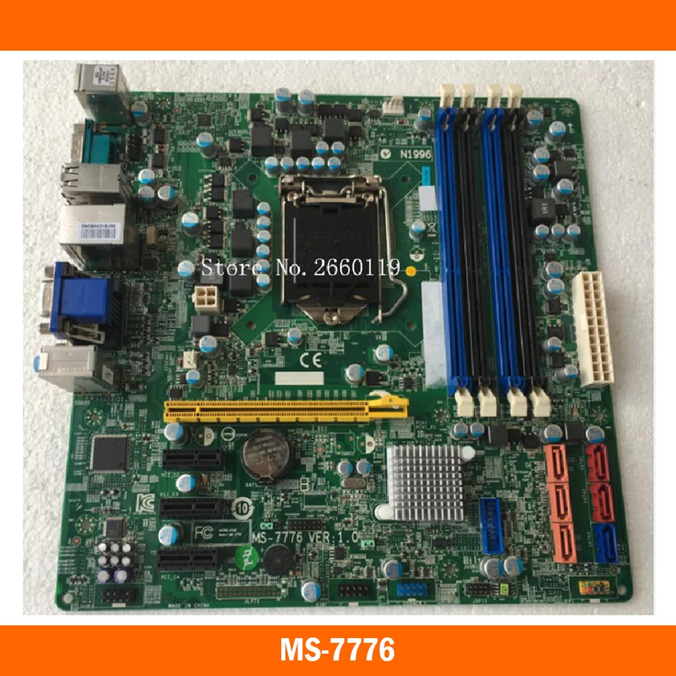 MS-7776 데스크탑 메인보드 VER1.0 1150 마더보드