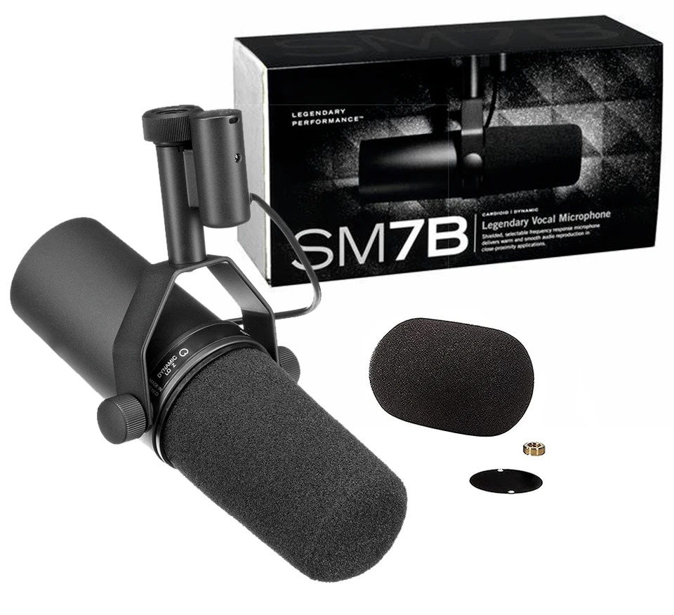 프로 기인터뷰 노래 유선 USB 콘덴서 녹음 마이크 키트 SM7B SM 7B