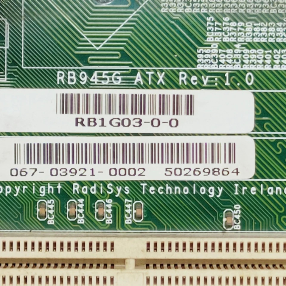 RadiSys 산업컴퓨터 장비 마더보드 RB945G Rev 1.0