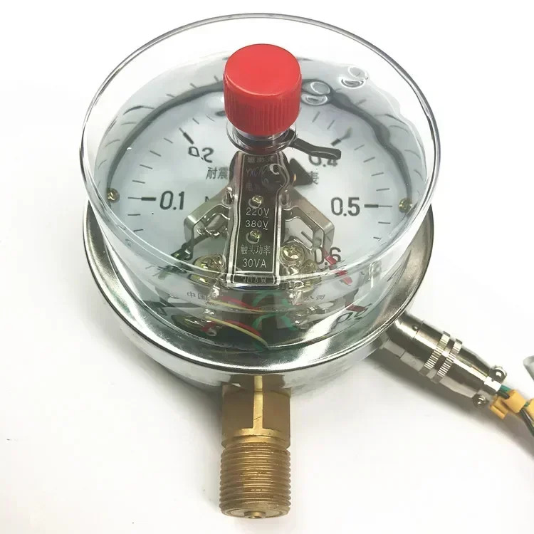 Relda 유압 내진 압력 게이지 1.6 40MPA YNXC100