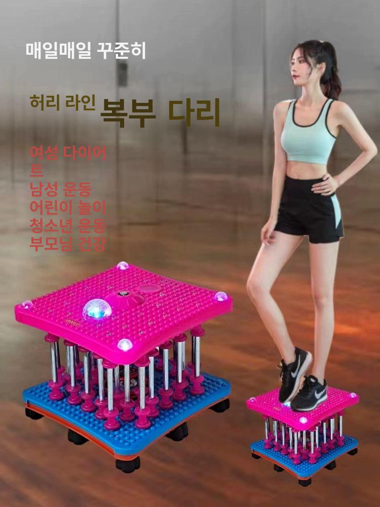 유산소 운동기구 스트레칭 홈트레이닝기구 코어 균형 발판 밸런스 실내운동 쿠션 - 상세 이미지 3