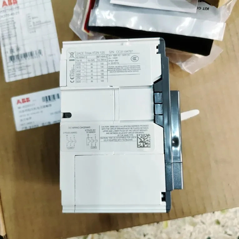 ABB SACE TMAX XT2N125 100A 3P Ekip LS/I F UL/CSA