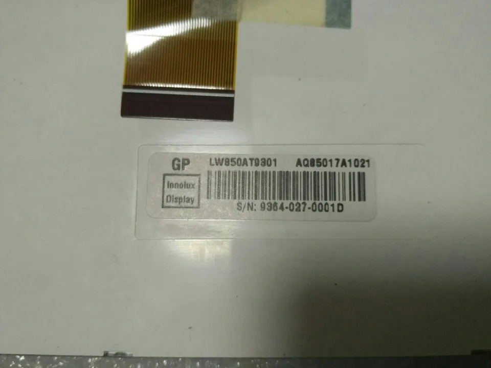 LCD 스크린 디스플레이 LW850AT9301