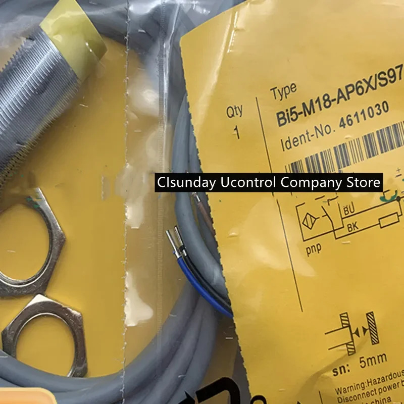 2pcs 고온 저항 스위치 BI5-M18-AP6X/S97 BI5-M18T-AP6X/S97 BIM-M12-AP4X/S90