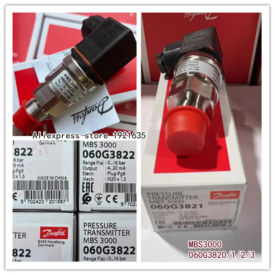 오리지널 압력 트랜스미터 MBS3000 060G3820 060G3821 060G3822 060G3823