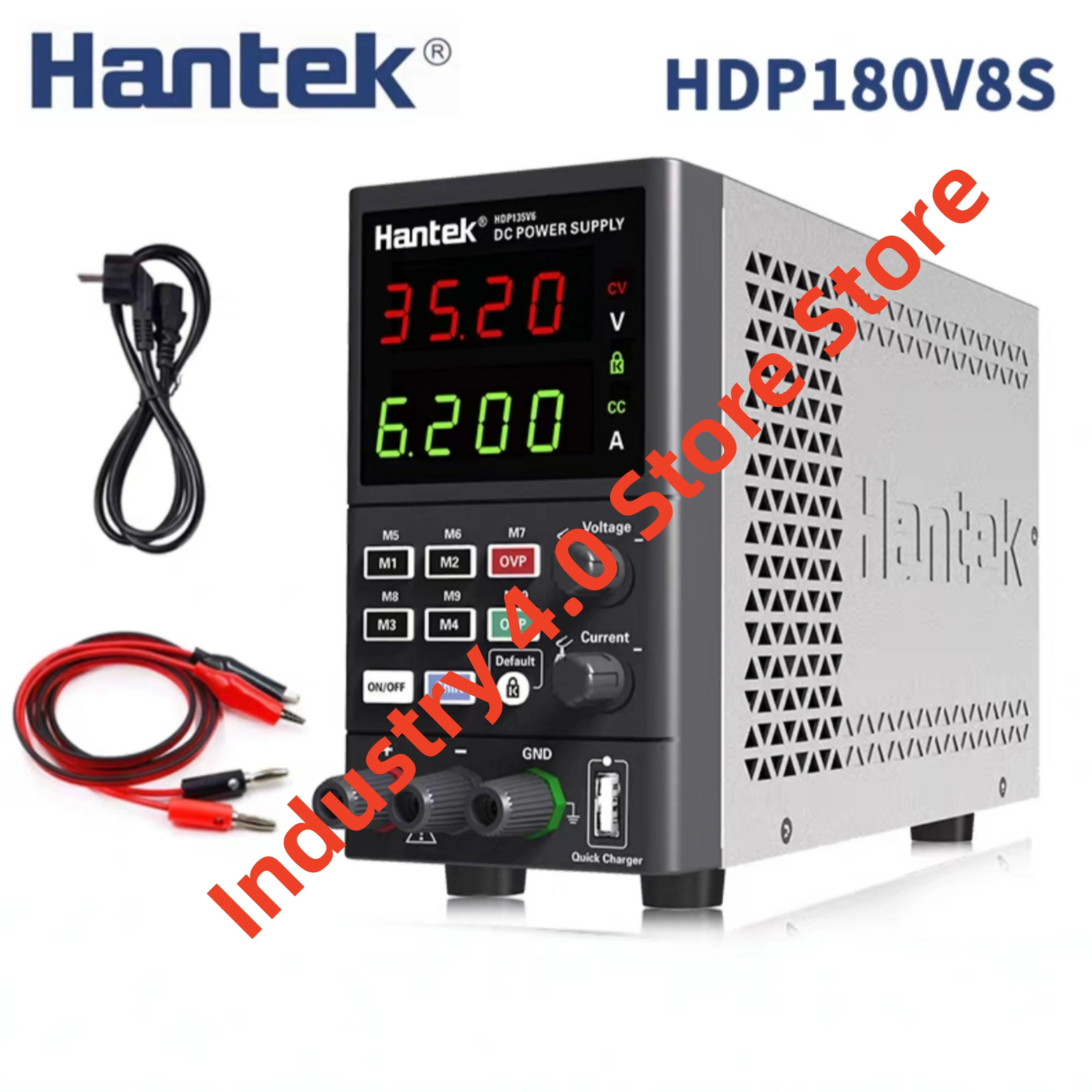 Hantek HDP180V8S 디지털 디스플레이 조정 가능DC 전원공급장치 원본