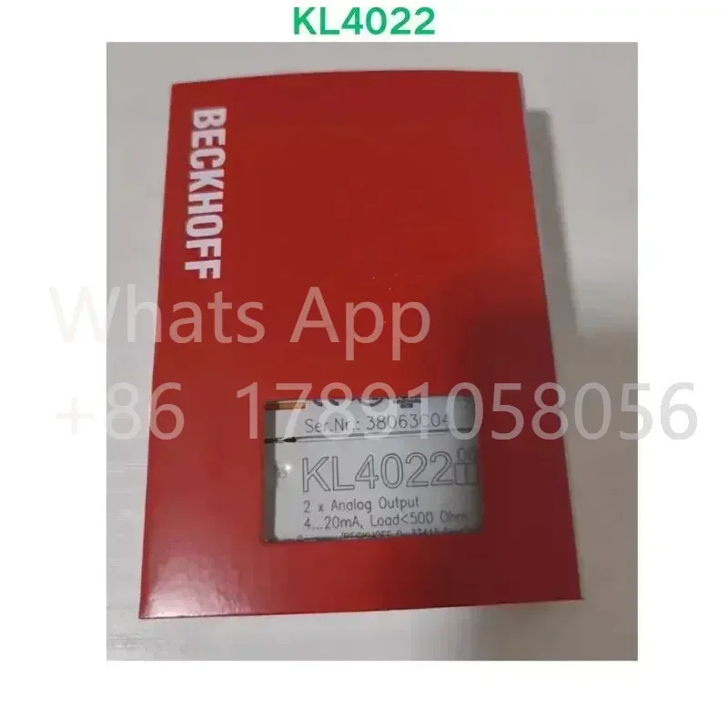 Beckhoff 모듈 KL4022 신