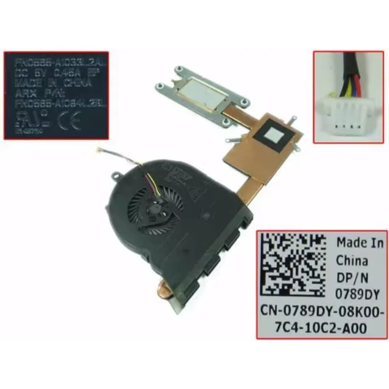 AT1PJ002RC0 FN0565-A1033L2AL piron 15 5000 DC 5V 0.45A 4-와이어 방열판 냉각팬