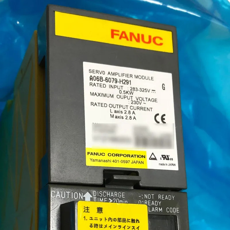 Fanuc 서보 A06B-6079-H291 드라이버 CNC 시스템 기계용