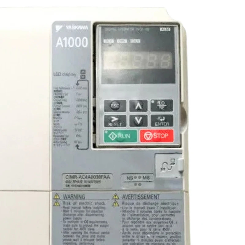 CIMR-AC4A0038FAA Yaskawa 인버터 신속