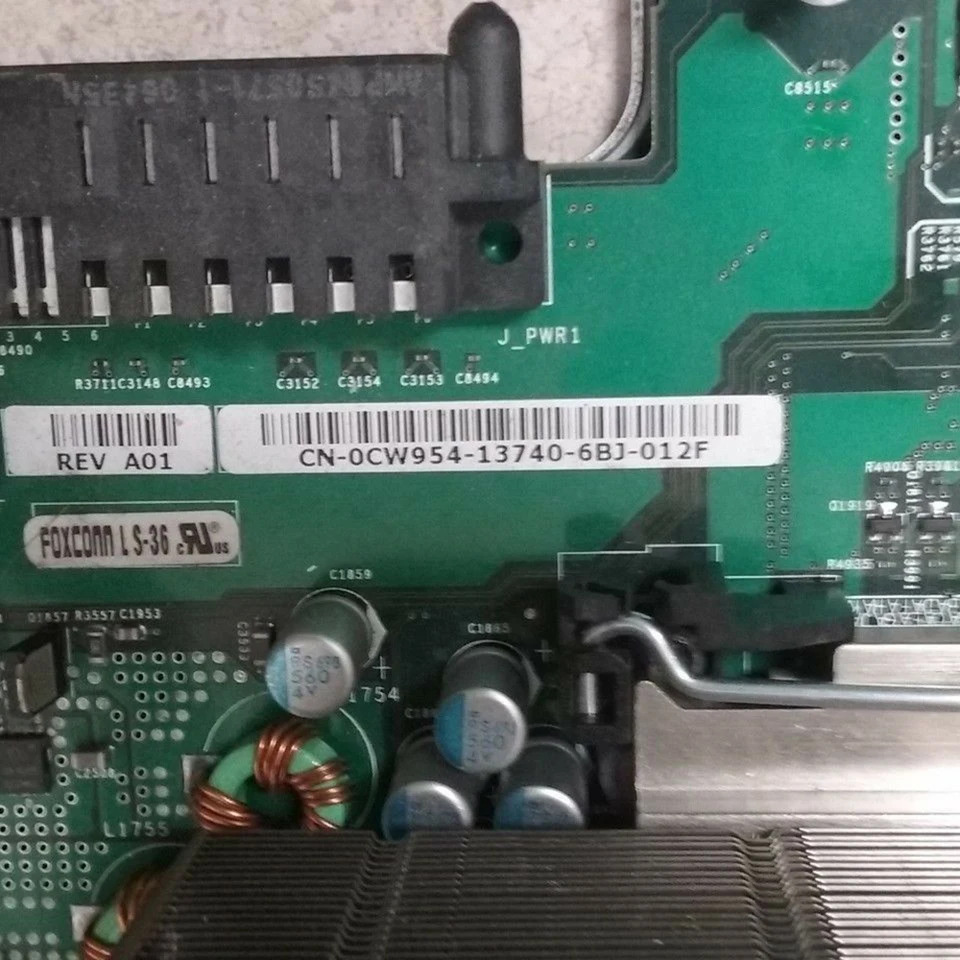 Dell PowerEdge 서버 메인보드 PE2950 CW954 N192H H603H JR815 G261C CX396 지지대 51XX 50XX