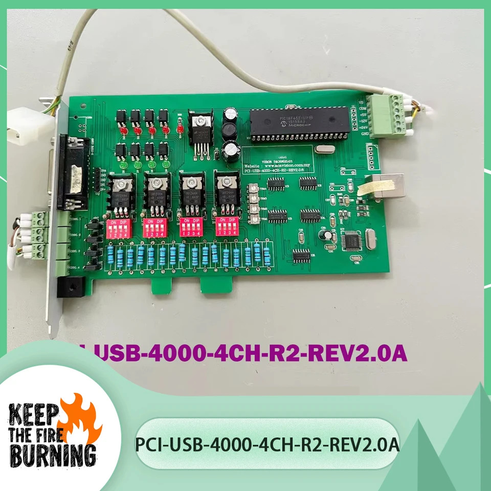 ACA PCI-USB-4000-4CH-R2-REV2.0A 모션 컨트롤러용