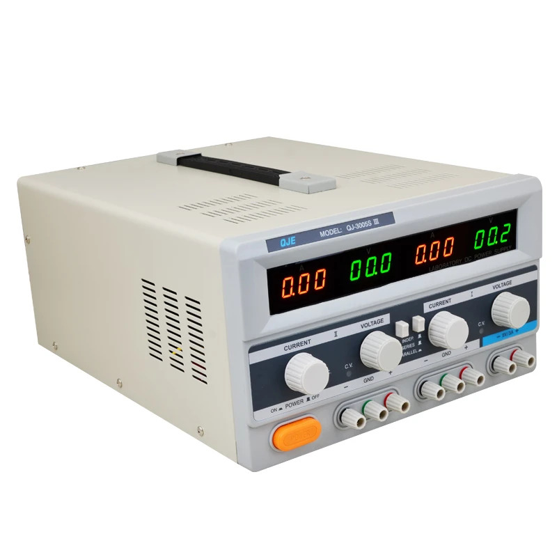 이회로 선형 DC 조절 전원공급장치 조정 가능30V 3A5A QJ3003SIII QJ3005SIII