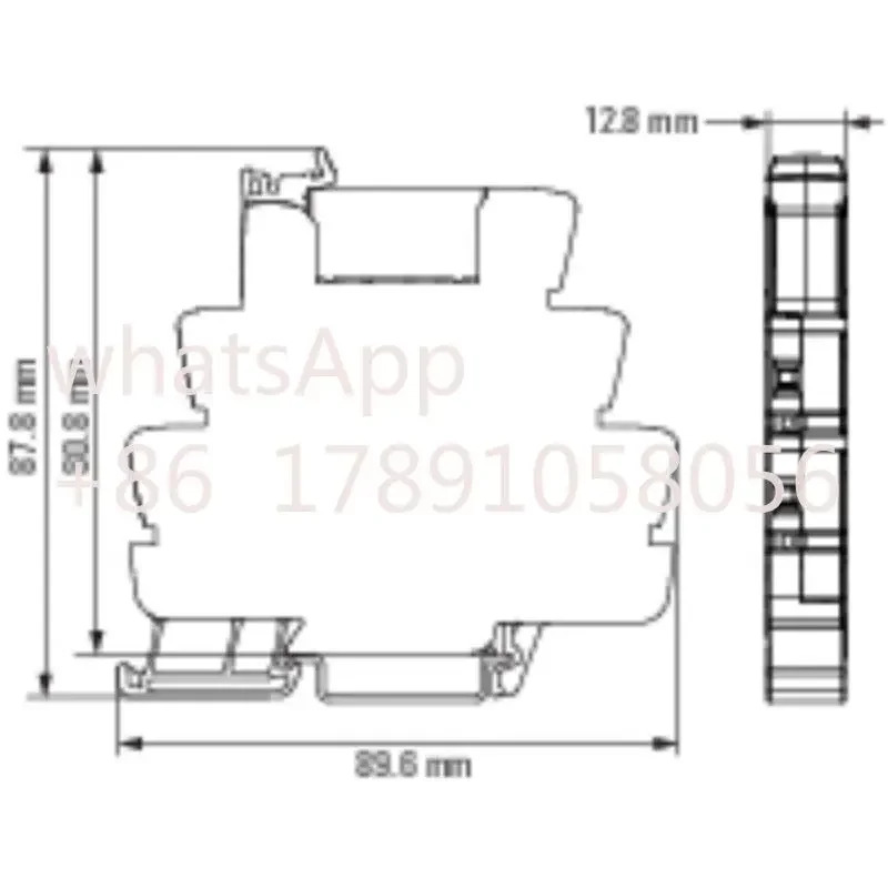 Weidmuller TRS 2CO 1123490000 릴레이 모듈 24VDC개