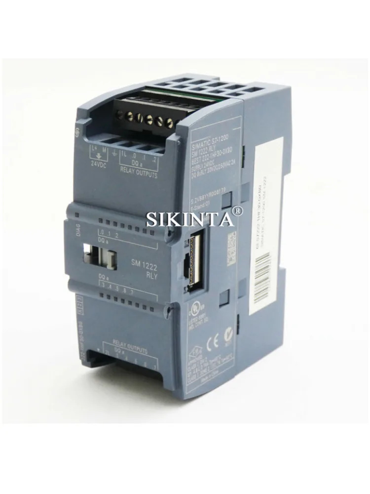 SM1222 S7-1200 디지털 출력 확장 PLC 6ES7222-1HF30-0XB0 6ES7222-1BF30-0XB0 CPU 모듈 완전 리퍼