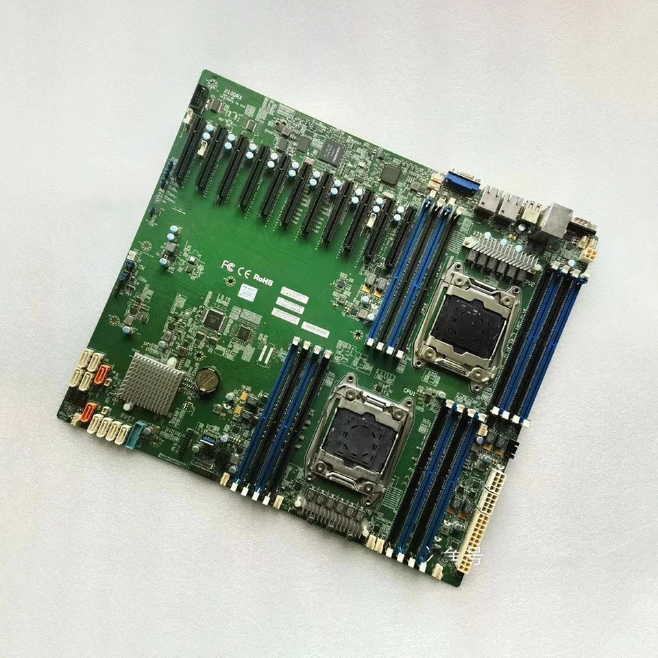 Supermicro LGA2011 DDR4 11 PCI-E E5-2600 v4/v3 패밀리 서버 마더보드 X10DRX