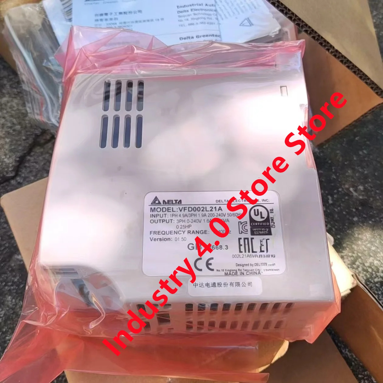 오리지널 VFD002L21A VFD007L21A VFD015M43B VFD022M43B 신
