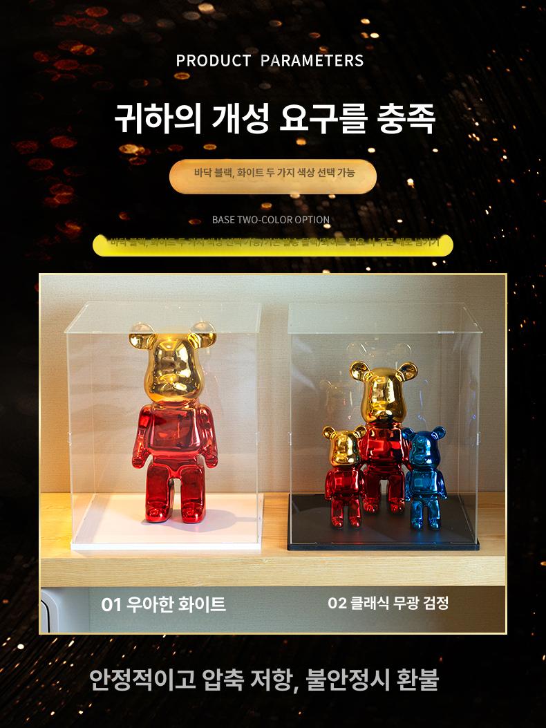 아크릴 피규어케이스 진열장 대형 정리함 피규어장식장 디스플레이 프라 모델 보관 - 상세 이미지 3