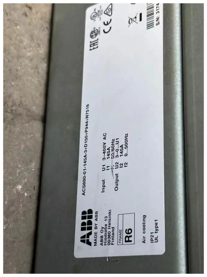 리퍼 ACS880-01-145A-3 D150 P944 N7518 인버터 완료