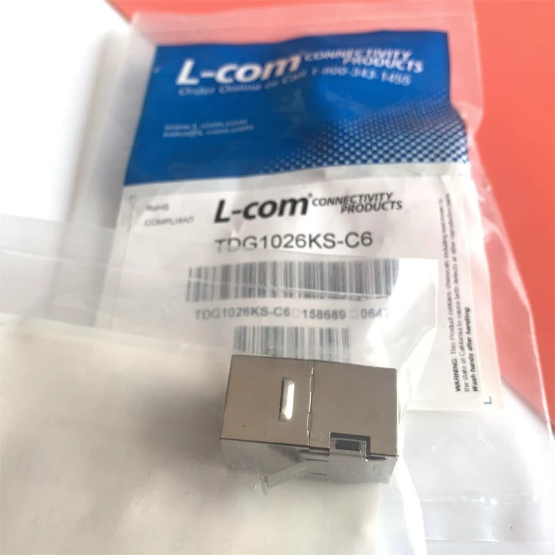TDG1026KS-C6 L-COM 커넥터 커플러 Cat6 슈퍼 6 차폐 RJ45