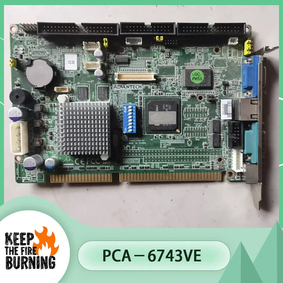 ADVANTECH 산업제어 마더보드 PCA-6743 PCA-6743VE