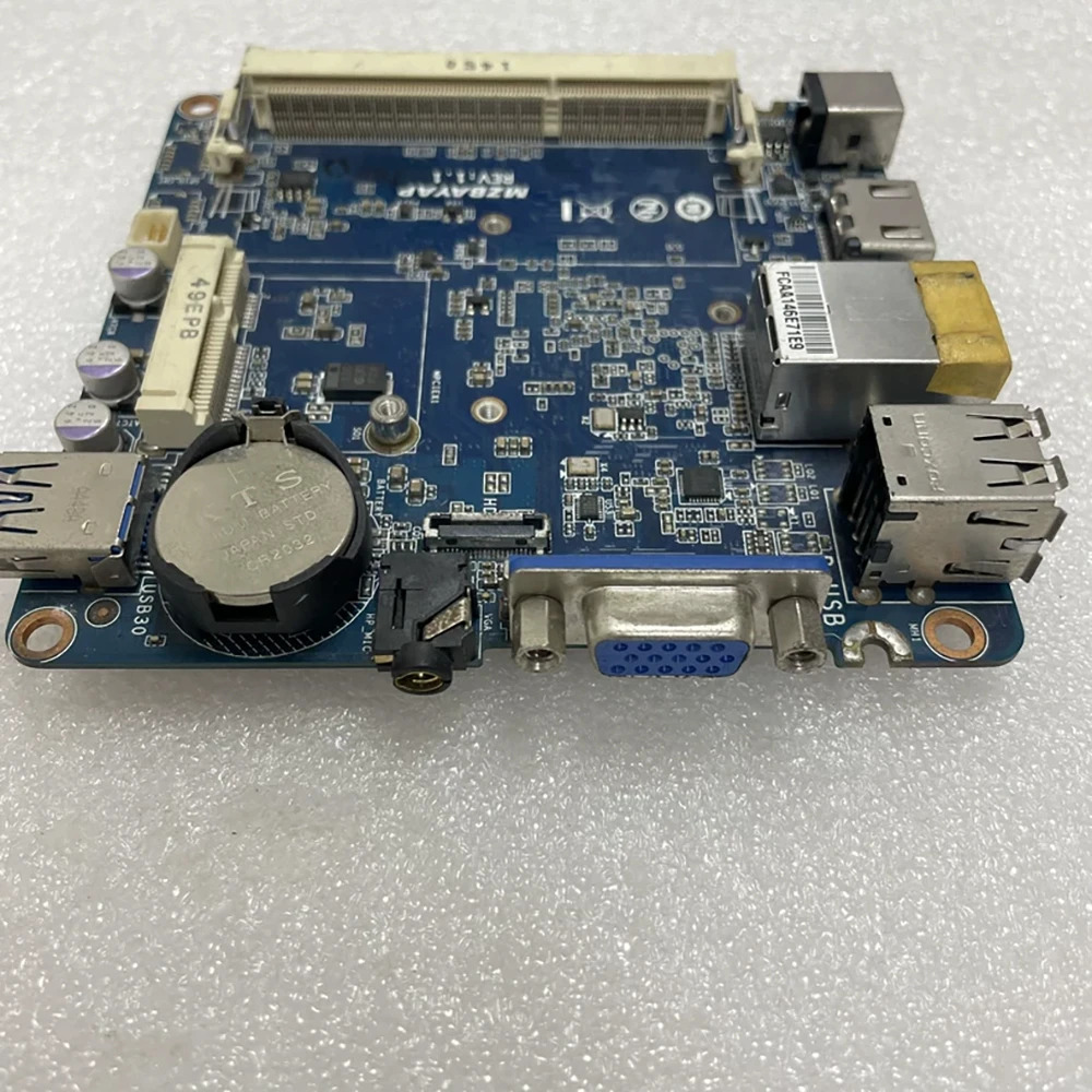 MZBAYAP MINI-ITX 마더보드는 N2807 CPU 마더보드를 통합