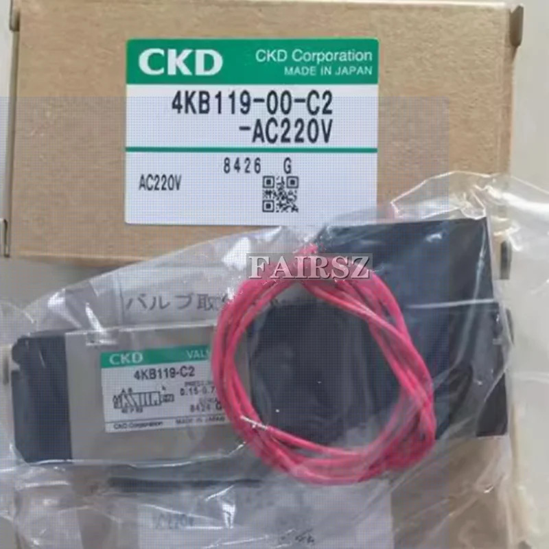 오리지널 CKD 솔레노이드 밸브 아님 4KB119-00-AC200V 4KB119-00-C2-AC220V