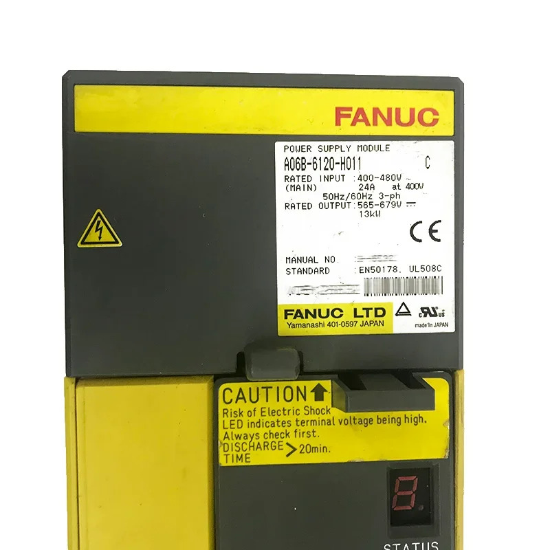 A06B-6120-H011 Fanuc 서보 드라이브 전원공급장치 모듈 CNC 시스템용