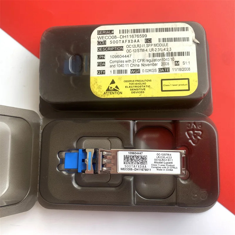 OC12LR2-I1 알카텔 루센트 섬유 SFP OC-12/STM-4 LR-23 L-4.23 109604447