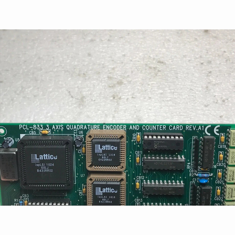 PCL-833 Advantech 데이터 캡처 카드 작업3축 쿼드래쳐 네코더 카운터 REV.A1 미세
