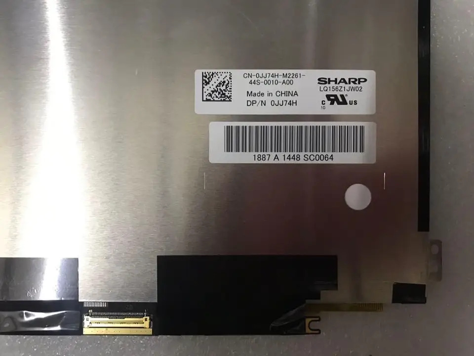 오리지널 샤프 4K LCD 스크린 LQ156D1JW02 / 04/05/06/33/31 LQ156D1JX01B Z1JW02