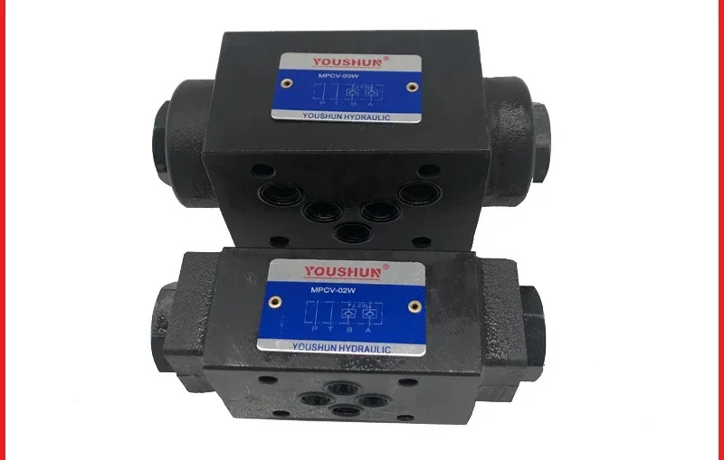 양방향 유압 잠금 압력 유지 밸브 제어 체크밸브 MPCV-03W MPCV-03A MPCV-03B