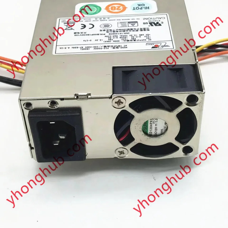 EMACS 지퍼 P1S-5300V ROHS 서버 전원공급장치 300W 1U B00P1S030V011